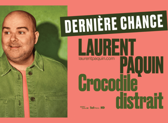 Spectacle de Laurent Paquin à Sainte-Thérèse