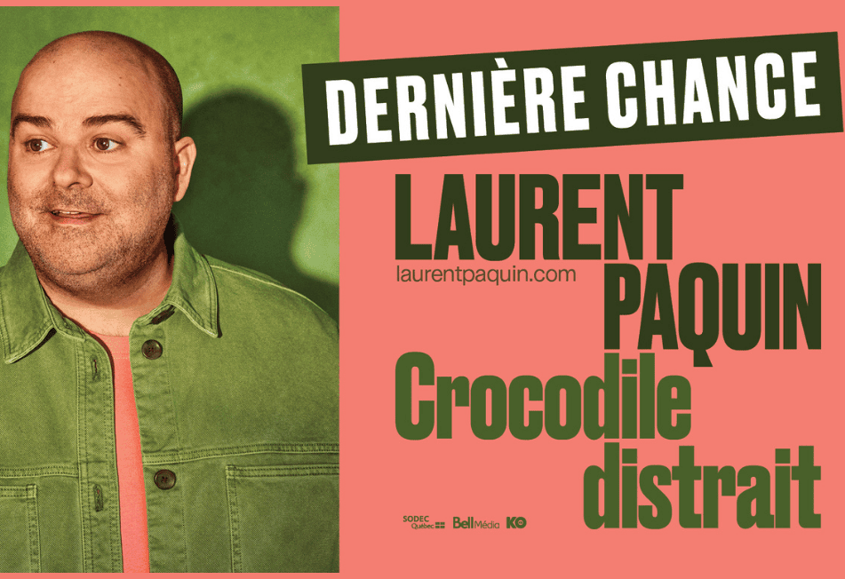 Spectacle de Laurent Paquin à Sainte-Thérèse