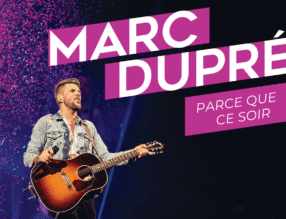 Spectacle de Marc Dupré à Sainte-Thérèse