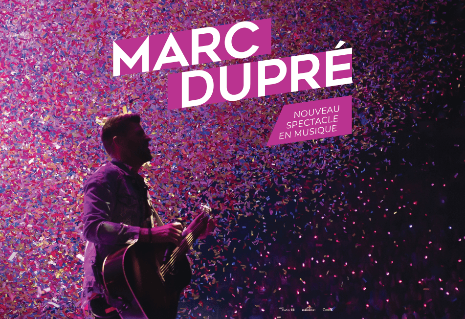 Spectacle de Marc Dupré à Sainte-Thérèse