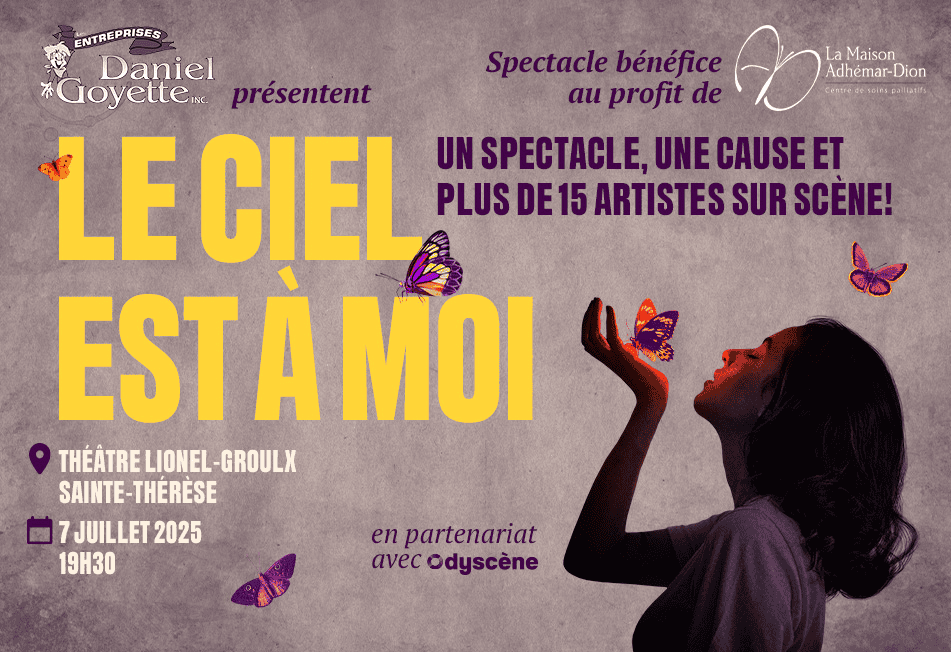 Spectacle bénéfice le ciel est a moi