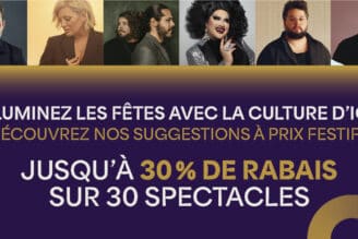 Visuel de la promo des fêtes d’Odyscène.