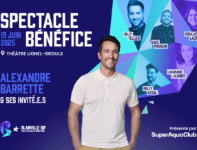 Spectacle bénéfice Alexandre barrette et ses invités