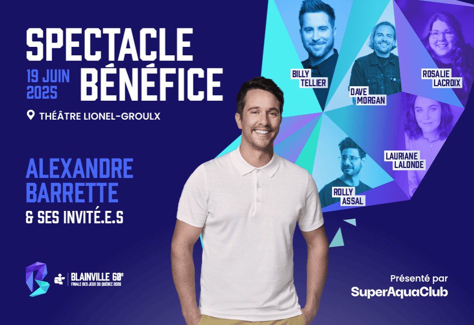 Spectacle bénéfice Alexandre barrette et ses invités