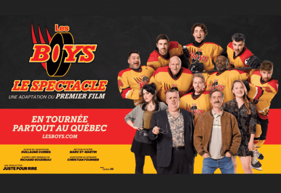 Spectacle Les Boys à Sainte-Thérèse