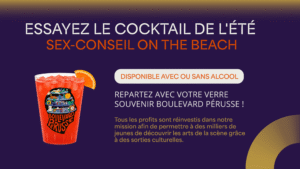 Cocktail exclusif avec Écocup Boulevard Pérusse